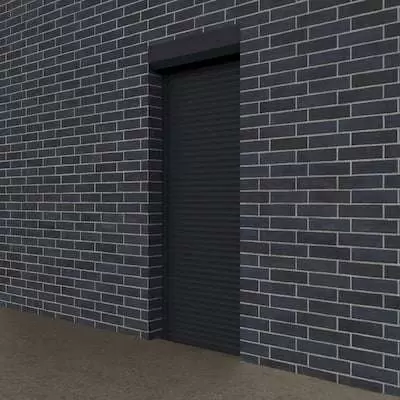 Роллеты на двери цвета «Антрацит»